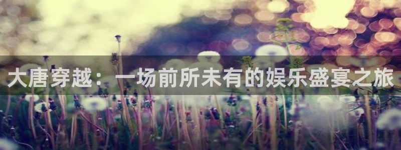 狗子28赏金国际下载：大唐穿越：一场前所未有的娱乐盛宴之旅