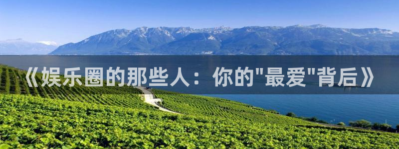 狗子28pg电子游戏：《娱乐圈的那些人：你的\